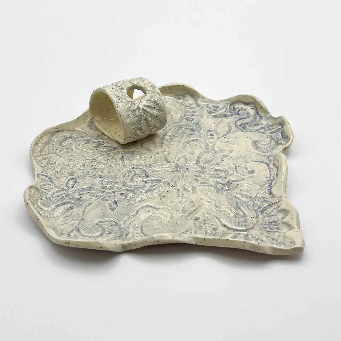 Cheese Platter With Cheese Picks Holder - Jenya&Co