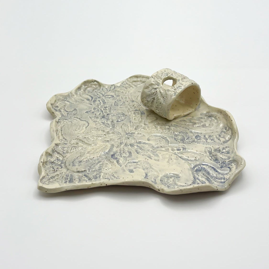 Cheese Platter With Cheese Picks Holder - Jenya&Co