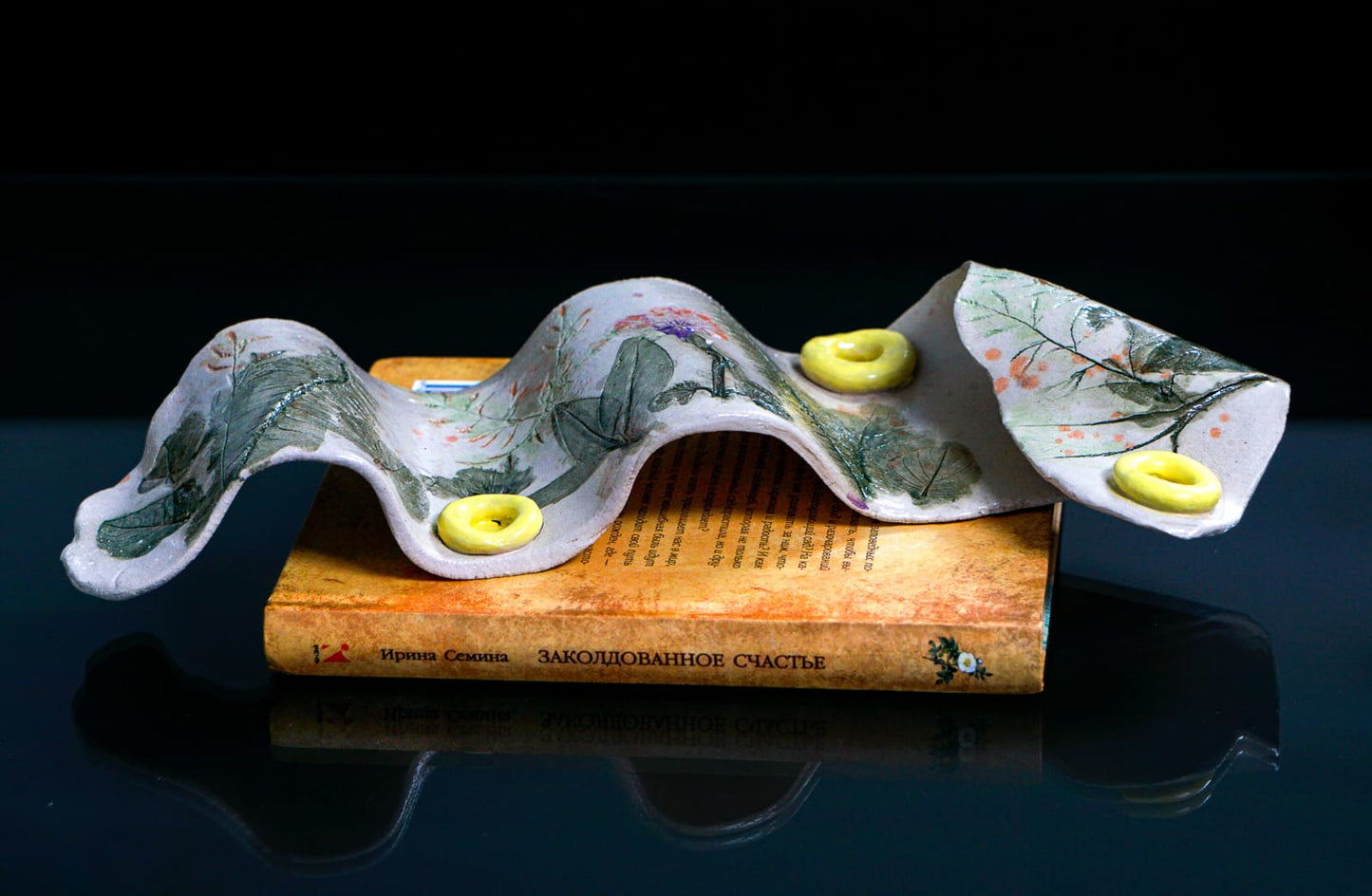 Floral waves candlesticks holder - Jenya&Co