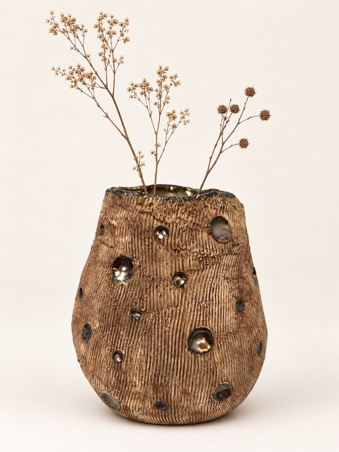 Ceramic Vase “Earth & Light”