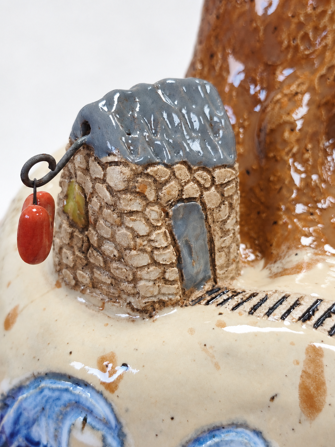 Ceramic Vase “Island by the Sea”