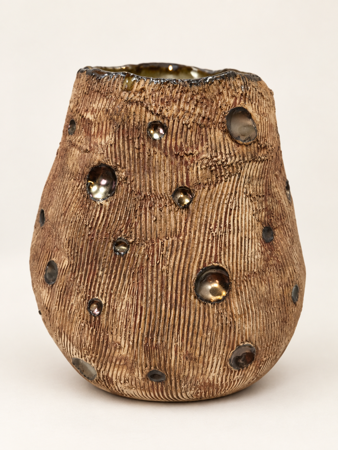 Ceramic Vase “Earth & Light”