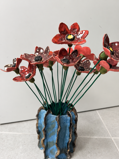 Ceramic Flower on a Stem